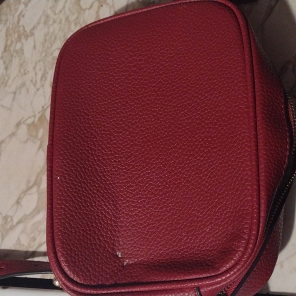 Gucci Red Leather Crossbody Bag - Picture 4 of 5